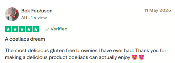 12 Individually Boxed Brownies