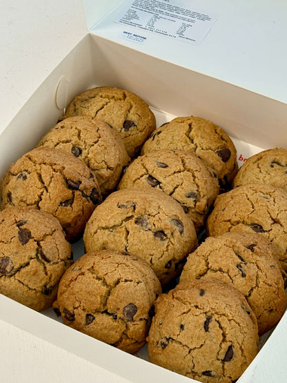 Box of 4 award-winning gluten-free cookies in assorted flavours, available for delivery in Brisbane