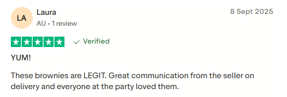 24 Individually Boxed Brownies