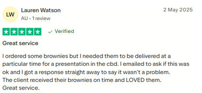 Large Order Brownies - for Events and Catering