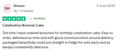 Brownie Celebration Tower